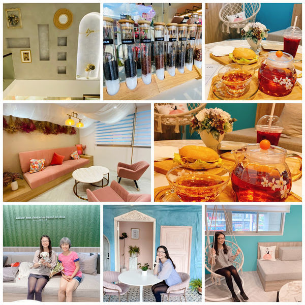 桃園藝文特區新開茶飲【芙瑤植-桃園藝文旗艦店】專為女性打造的有機茶飲/內用超豪華包廂/姐妹們聚會好所在