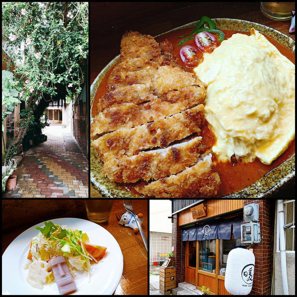 無法一口滿足的豬排、絕讚的滑蛋蛋包飯～暖食堂 Nuan Shokudou。