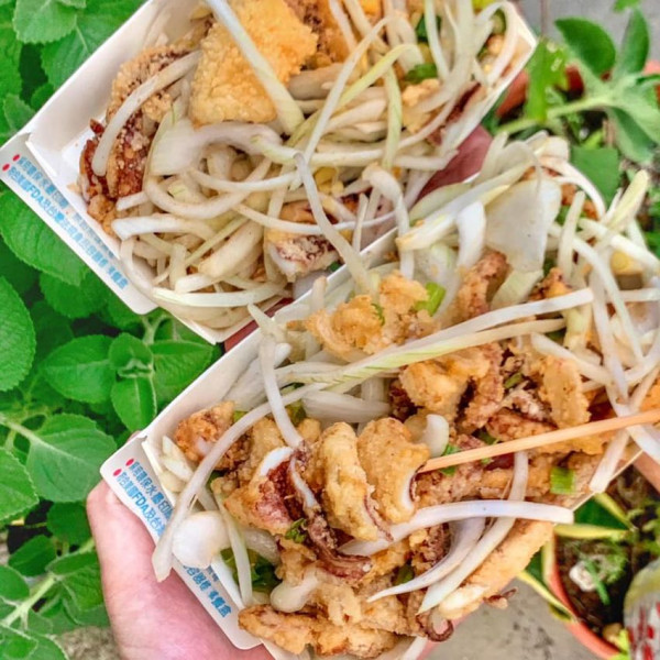 台南夜市炸魷魚 台南永康復華夜市 【金村爆炸大魷魚】堅持只賣新鮮魷魚+獨家中藥胡椒粉！還有隱藏版炸龍珠晚來就吃不到了│台南夜市必吃美食│台南旅遊