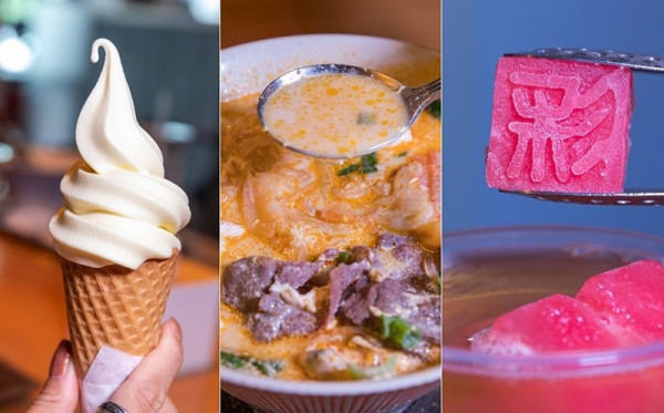 【高雄-三民區美食】肯啃鍋.文青牛奶鍋燒麵.西瓜冰磚茶.啃肯阿華田牛奶霜淇淋