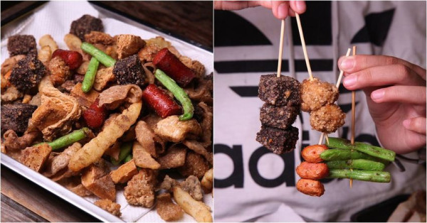 台南美食【老牌鹹酥雞】聖誕老公公原來是炸物達人，網友一致推崇酥脆炸雞皮