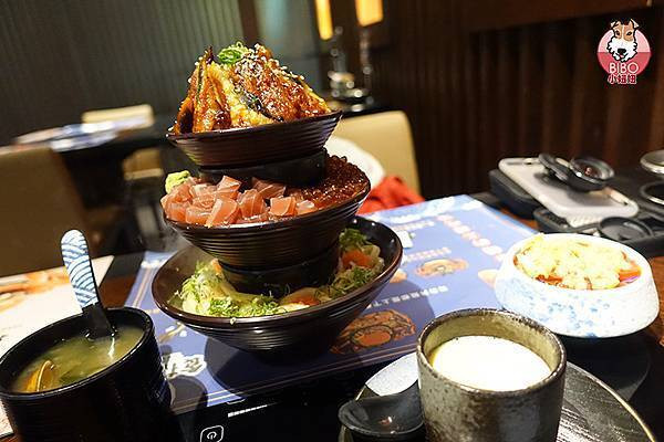 【 士林美食 】一次就讓你滿足的海神三段丼滿足你的大盛美好，天母秘境的海鮮丼飯專賣店只有饕客才知道，家庭聚餐的好地方。