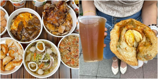 蔥油餅配飲料只要40元超佛心！炸蛋櫻花蝦魷魚海陸湯飯一點都不奢侈，人人都吃得起！