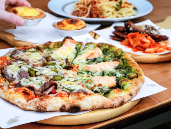 窯食。龍眼木香窯烤披薩，自養酵母／手作醬料，親子安心共餐的鄰家美味（新竹東區）