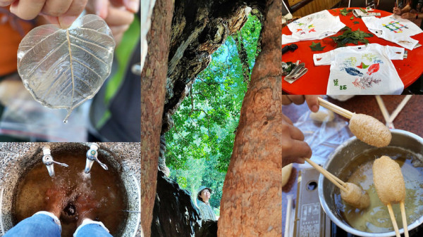 ★南投國姓★【糯米橋客家庄農遊微旅行】茄苳神木/阿坤香茅工坊絲瓜皂DIY/梅庄休閒渡假中心泡腳/糯米橋咖啡工坊DIY。