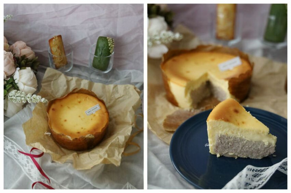 望思甜點 高雄仙氣甜點店最新力作 芋頭控不容錯過的大甲芋巴斯克乳酪蛋糕 - ifunny 艾方妮的遊樂場