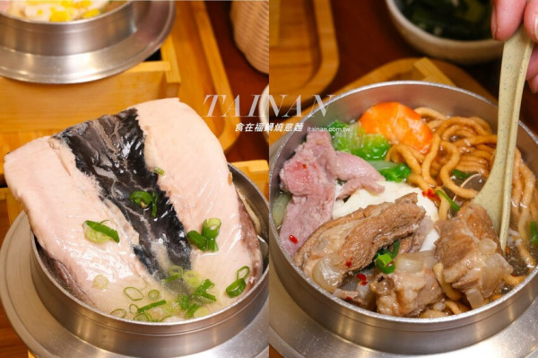 就是要給你不一樣的新吃法!整塊虱目魚肚躺上去的鍋燒意麵，嫩骨鍋燒意麵料多好滿足!台南傳承五代百年製麵廠「食在福鍋燒意麵」 @台南好Food遊