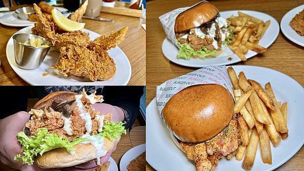[信義區美食] BURGER OUT 松菸好吃美式漢堡專賣店 炸雞 薯條 美式餐廳 #信義區市政府站美食 @蛋寶趴趴go