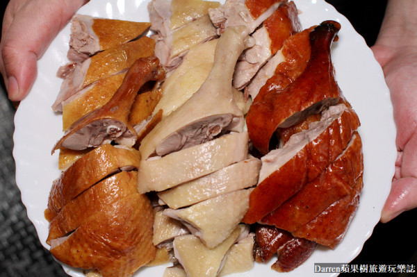 桃園甘蔗雞推薦|鋐福雞鴨饌好吃甘蔗雞鴨/拼盤混搭超澎湃(大湳市場美食)