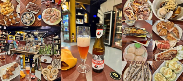 台南市中西區邊疆燒烤:隱藏在酒館裡的台南老字號燒烤店.餐點不能加點是特色/還能喝到近百款異國啤酒