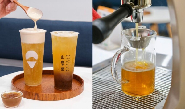 【台北美食】山焙 SUNBAY TEA｜內湖・傳承百年茶行的焙火手藝，享受茶葉現磨現沖的純粹風味 ! - 肉依小姐吃什麼