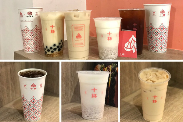 （公館飲料）十杯公館店～每天都想喝的小農鮮奶茶　2021聯名新品每週五第2杯5折｜台北茶飲｜台北鮮奶茶｜十杯茶飲｜小農牛奶