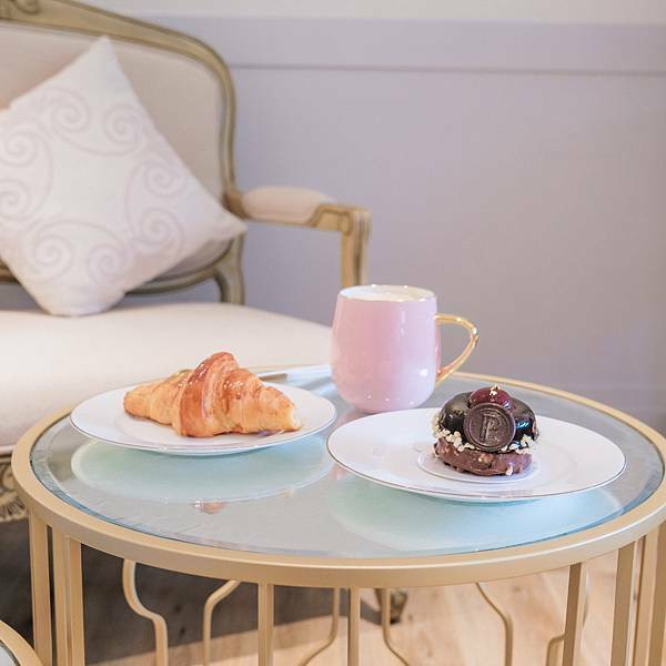 【板橋美食】P.f.甜點設計～歐式風格的板橋咖啡廳～從法國回來的甜點設計師～板橋甜點推薦～美味浮洲火車站下午茶～