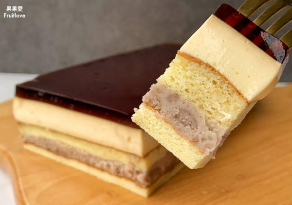 花蓮美食-冠軍甜點，水晶芋泥奶讓我愛不釋手，一口接一口