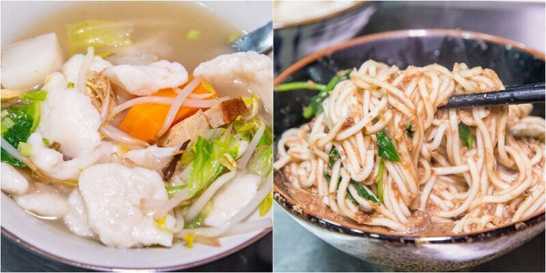 【吃翻華西街夜市之三十】慈雲素食.華西街夜市唯一素食店.手工麵疙瘩.炸醬麵.素五花肉超好吃
