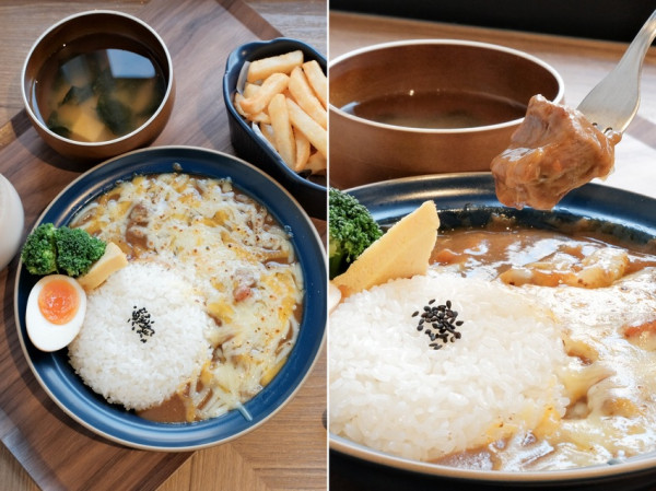 【桃園美食】MU Curry．暮～人生必吃的美味咖喱飯推薦，夜晚是餐酒館～桃園外送餐盒推薦、桃園藝文特區美食必吃～