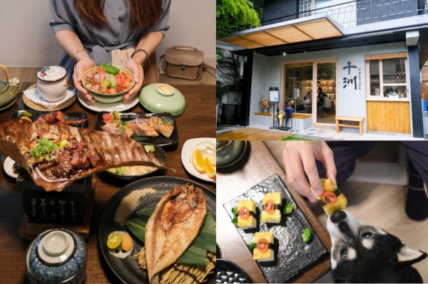 千汌日本料理｜狗狗驚喜握壽司！免費寵物鮮食餐～台中寵物友善餐廳大推薦！