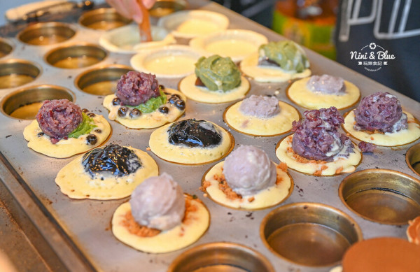 台中近50種口味的超人氣紅豆餅，大推:大阪燒、芋頭爆漿流沙 -妮妮布魯