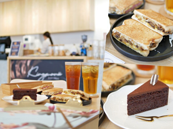 新店報報！純白系質感午茶空間真的太療癒啦『Kingmauii 金茂宜咖啡仁和店』來自高雄的好味道在台南也吃得到囉！台南美食｜台南下午茶｜台南早午餐 - 曼達愛吃鬼