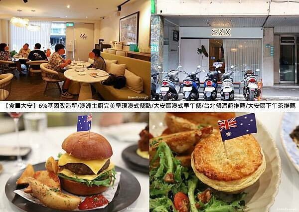【食￭大安】6%基因改造所/澳洲主廚完美呈現澳式餐點/大安區澳式早午餐/台北餐酒館推薦/大安區下午茶推薦