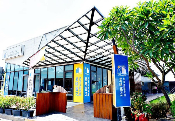 星晴藝文共享餐廳。北屯超人氣義式料理，有大草皮、沙坑、玻璃屋遊戲室，重劃區內google評論5顆星親子餐廳 - 🍎 蘋果話日常🍎