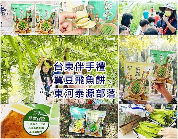 【台東 伴手禮】東河泰源部落 翼豆飛魚餅 ｜台東必買伴手禮 ｜SALAMA有機農場 部落遊程 ｜烏龍院家庭食堂