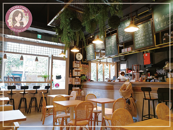 慢悠享食~瀾夏咖啡輕食館(葷蔬)︱中和老廟旁晨時寧靜咖啡廳~