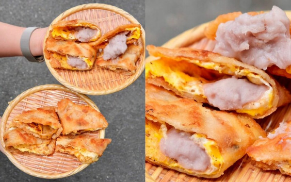 【台中美食】宜華蛋餅 ｜古早味的手工厚脆粉漿蛋餅，多達十多款鹹甜爆餡口味任你選! - 肉依小姐吃什麼