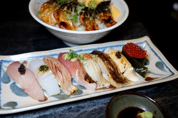 永安市場站 | 錵鑶日本料理永和本店 新鮮握壽司 烤魚丼 套餐很划算