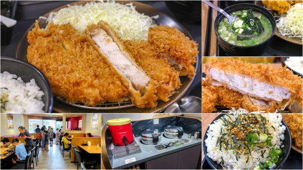 【三重美食】福勝亭日式豬排專賣三重店，白飯、高麗菜絲和味噌湯吃到飽