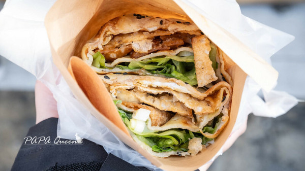 台中市西區艸家煎餅果子-捲捲捲的酥脆滋味 一周只有營業三天