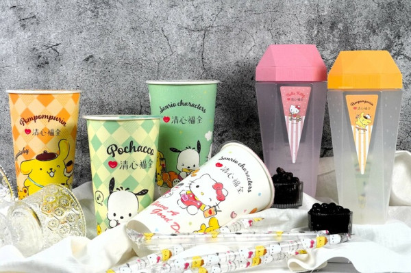 台中手搖飲推薦｜清心福全 日本三麗鷗家族聯名限量周邊搶購 內行的記得來杯「隱藏版」喝起來