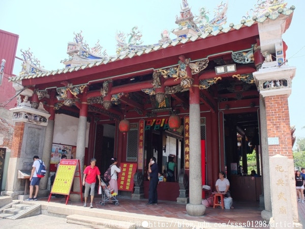 【旅行遊記。台南中西區】祀典武廟。列屬國家一級古蹟 唯一擁有「祀典」尊崇之武廟        
      