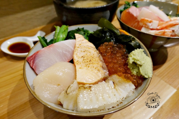 【台北】漁僮小舖 自選海鮮丼 大顆生干貝 虎林街日式料理小舖新鮮CP值高
