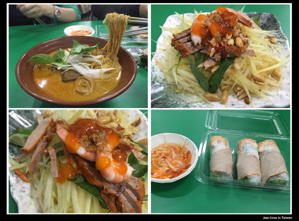 [越南美食] 在汐止忠孝東路上, 每天中午擠滿滿的越南美食...