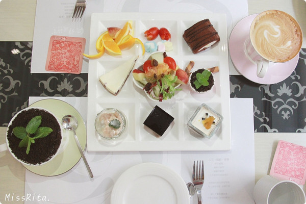 《食記》台中大坑‧雅風筑雲藝園餐廳，在古典的氣息中品嘗九宮格趣味的下午茶點心❤