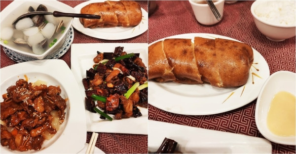 台南中西區美食渝苑川味小吃店  林百貨周邊老字號川菜餐廳  必點招牌炸銀絲卷