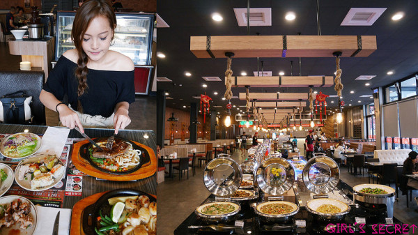 台中西區餐廳推薦｜貴族世家鮮饌館｜家人聚餐超大自助沙拉吧+現做料理吧