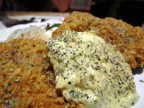 【新莊】陶花園。CP值超高的炸豬排