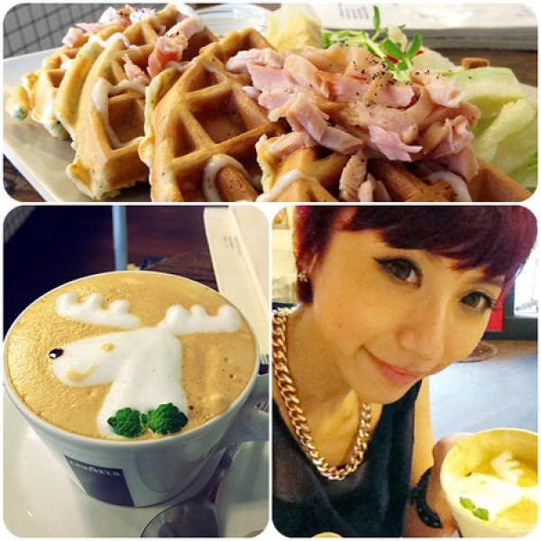 ✖ 2013台中西區 ✖ 讓人捨不得喝的隱藏版麋鹿拉花咖啡～對食材用心且結合藝術展覽的溫馨小店-迷鹿咖啡Deer Cafe（附菜單）