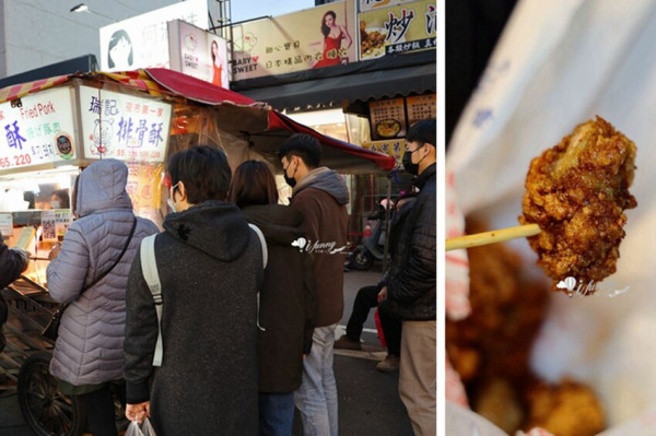 中壢夜市 | 瑞記排骨酥 排隊人氣攤位