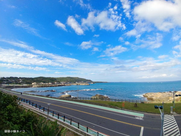 吃。在基隆-八斗子車站-坐落山邊遠眺大海好視野~白舍愛琴海~