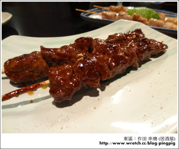 [ 食記 ] 台北東區 - 作田や串燒 (居酒屋) ,巷弄裡的美味