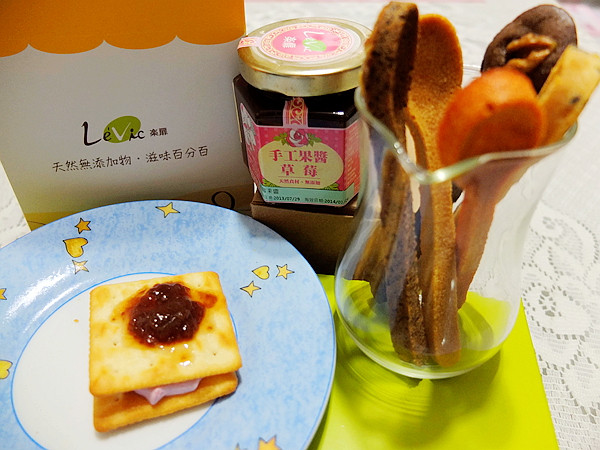 【Levic 樂扉食品】湯匙餅乾-吃出樂趣 ღ 草莓果醬-美味扉凡