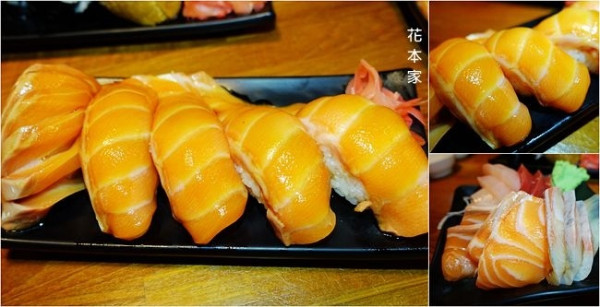 花蓮必吃握壽司美食 ▶ 花本家壽司屋 ▶ 花蓮高CP值鮭魚握壽司、日式料理 花蓮超人氣店家!