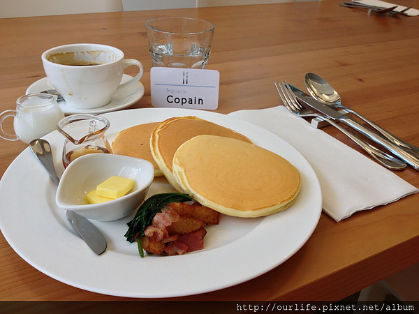台中．口感精緻度破表的美式鬆餅@Brasserie Copain早午餐(+wifi)