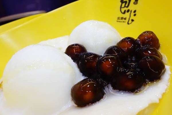 魏姐包心粉圓+台北+西門+萬華區美食+夏天冰品冰涼選擇+Q彈有勁的粉圓+煉乳豆奶 菜單Menu價位 店家環境