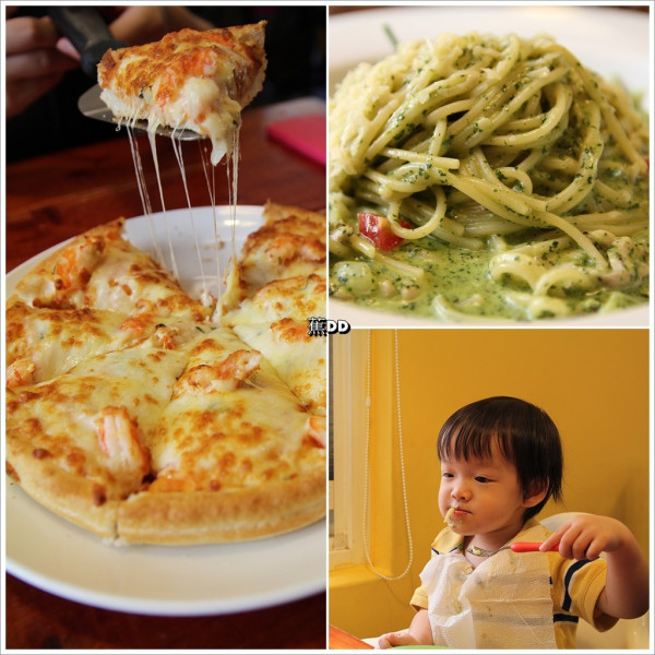 [食記推薦] [新竹縣 – 義式] [竹北市] 餐點好吃、環境寬敞舒適的平價義大利麵 / 艾蜜奇義大利坊 - 蕉DD的初來乍到