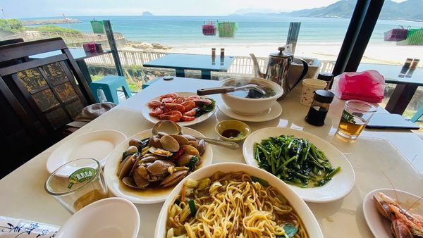 【珍如意海鮮餐廳】龜吼漁港無敵海景餐廳/駱駝峰/北海岸CP值超高海鮮餐廳/萬里美食一日遊