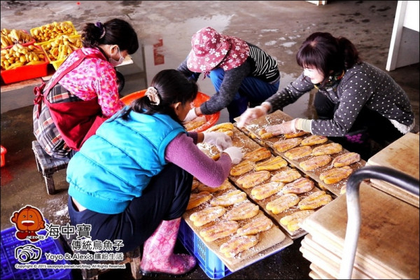【雲林】海中寶 傳統烏魚子 ~ 高梁烤烏魚子好好食 雲林口湖曬烏金體驗